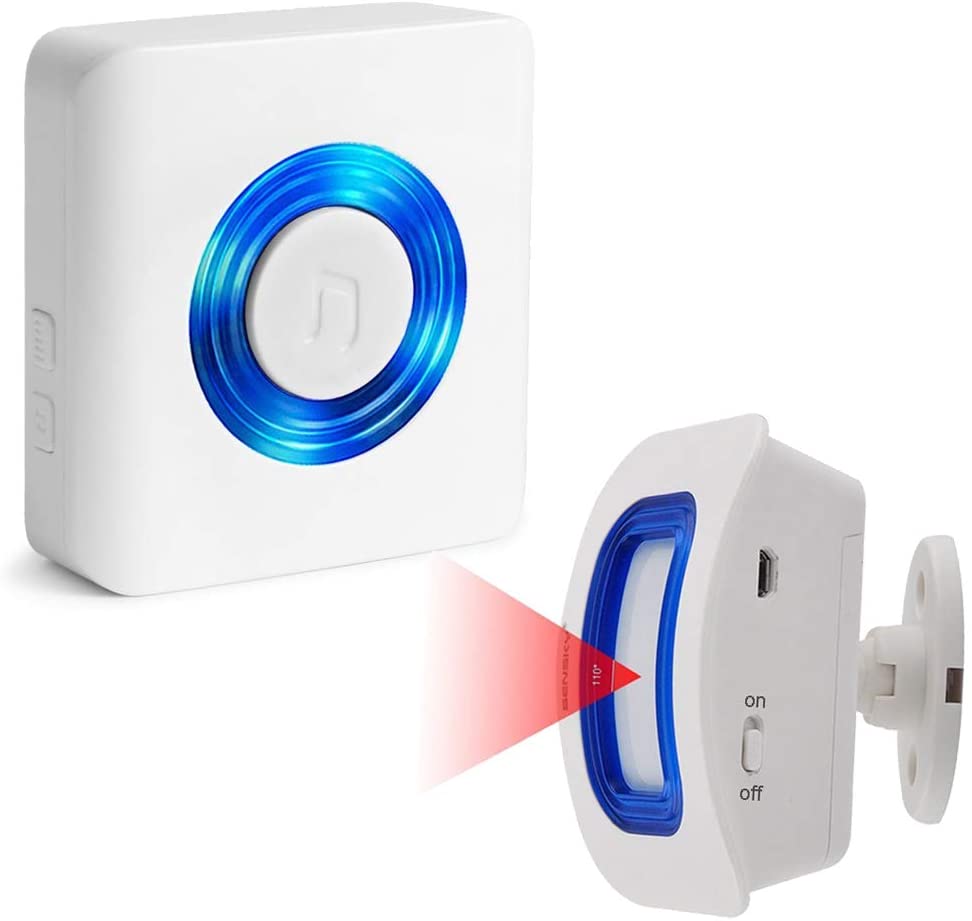 Wireless Caregiver Pager Motion Sensor Alarm