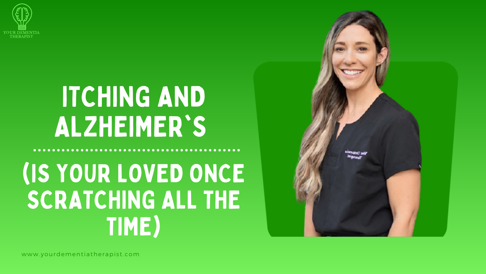 Itching And Alzheimer's (Is Your Loved once Scratching All the Time)